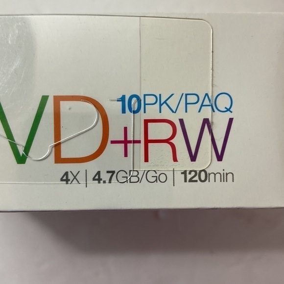 Memorex DVD RW 10 pack new 120 minute - Picture 3 of 4